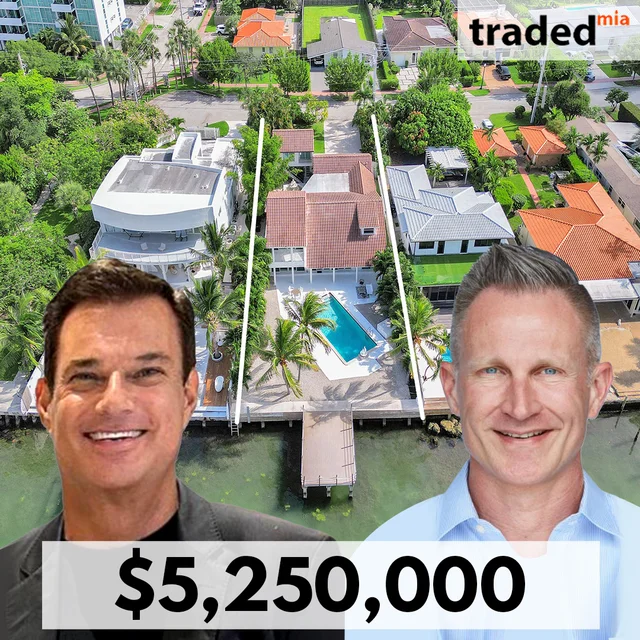 Antonio Perez Acquires Miami Beach Single Family Home For $5.25M