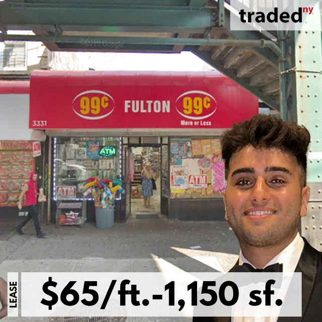 Husan Assa Leases Retail Space At 3331 Fulton Street In East New York