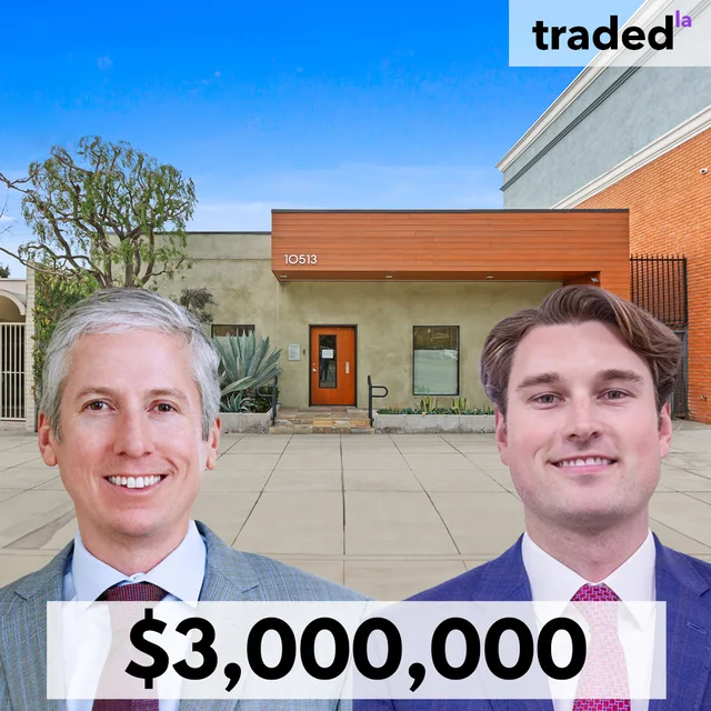 Jeremy Wolf Sells Office Property At 10513 Santa Monica Boulevard For $3M With Brokers T.C. Macker & Woody Cook