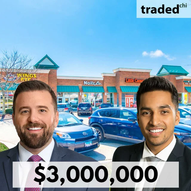 Greenstone Partners Brokers Jason St. John & AJ Patel Sell Crystal Lake Retail Property For $3M