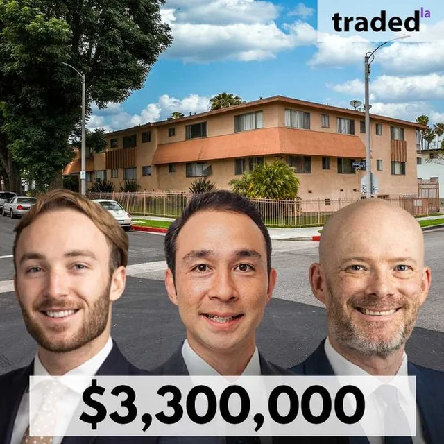 Chase Gardner, Will James & Tom Jonsson Acquire Multifamily Property In Baldwin Village For $3.3M