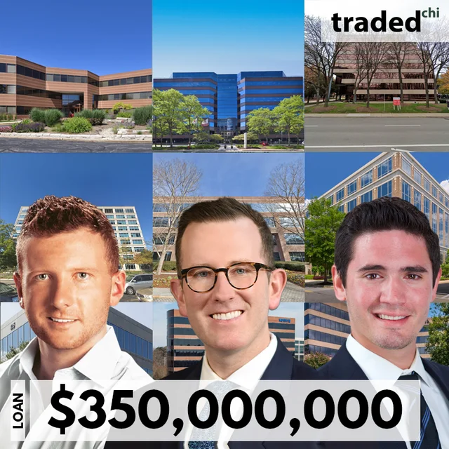 Credit Suisse Provides $350 Million Floating-Rate Loan For Office Portfolio In Oak Brook, Rosemont, Warrenville, Kennesaw, Alpharetta & Atlanta
