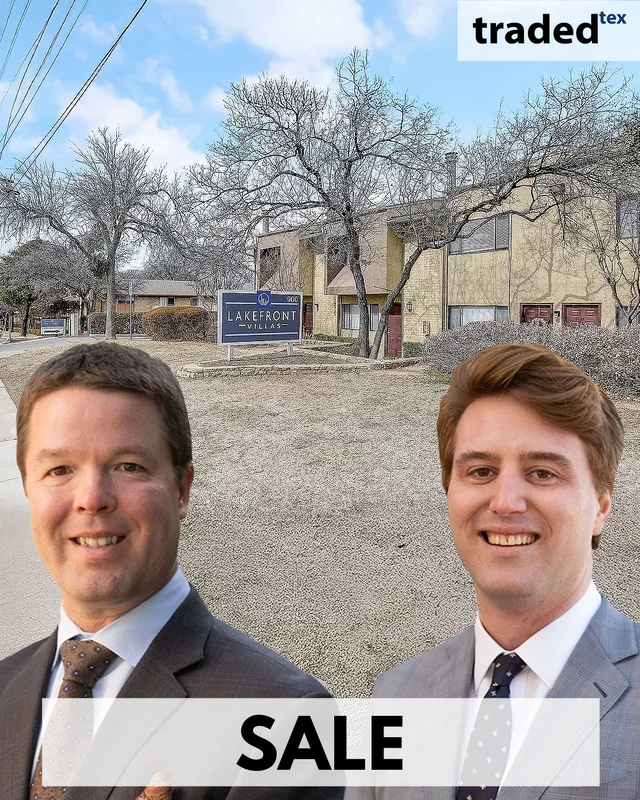 Marcus & Millichap Sells Lakefront Villas Multifamily Community In Richardson With Al Silva & Ford Braly