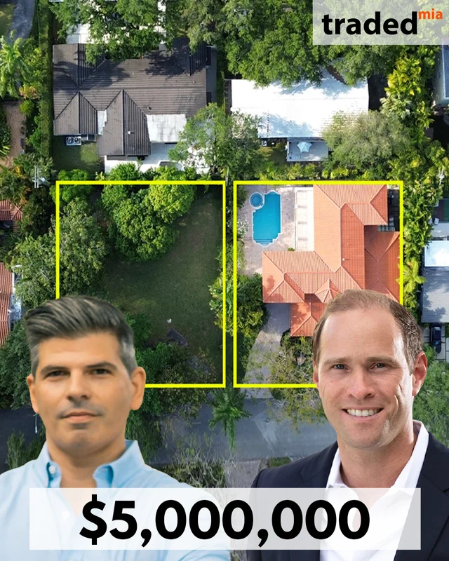 Nancy M Rodriguez Trust Sells Coral Gables Single Family Home For $5M With Brokers Guillermo Freixas And Michael Martinez