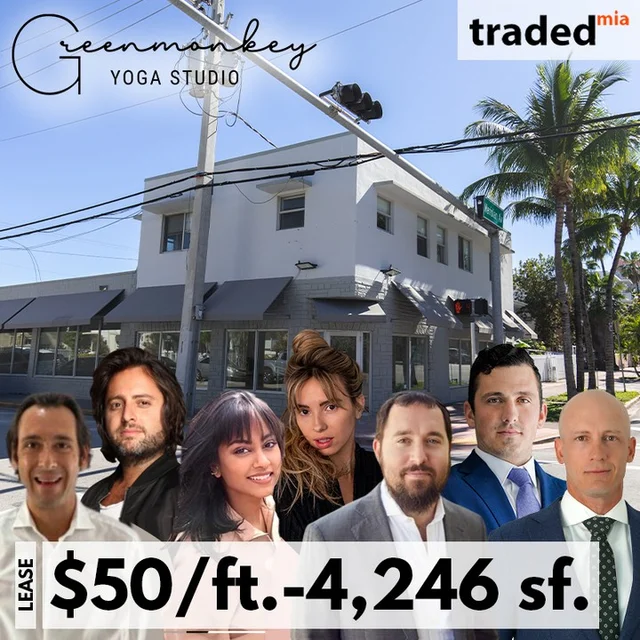 Green Monkey Yoga Leases Retail Space In North Of Fifth, Miami Beach
