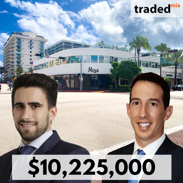 Ighal Eliav Acquires Mixed-Use Property In Surfside For $10.2M