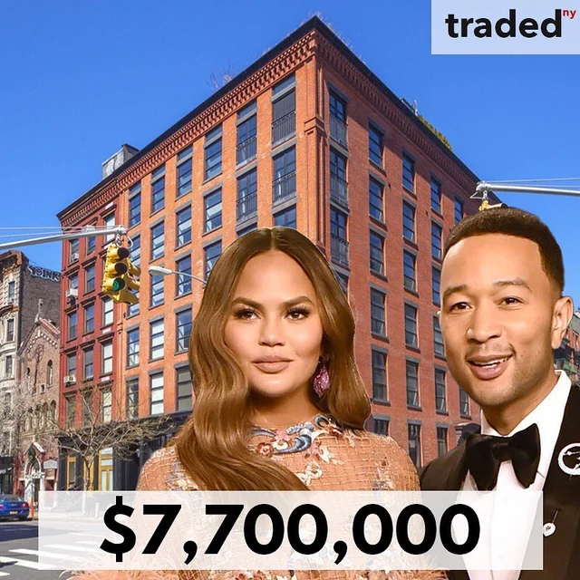 John Legend & Chrissy Teigen Acquire $7.7M Nolita Penthouse On Broome Street