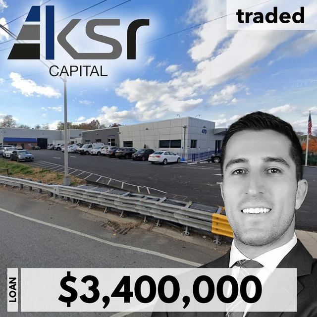 KSR Capital Secures $3.4 Million Loan From Flushing Bank For Industrial Property In Clifton, NJ