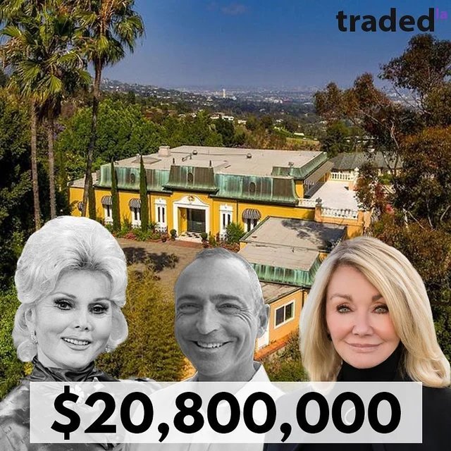 Zsa Zsa Gabor's Bel Air Estate Sells For $20.8M With Dan Beder At SothebysRealty And Jade Mills At ColdwellBanker