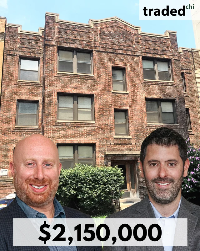 Aljack Investments Inc. Sells Multifamily Asset In Chicago For $2.15M With Brokers Harrison Cohen & Matt Fritzshall