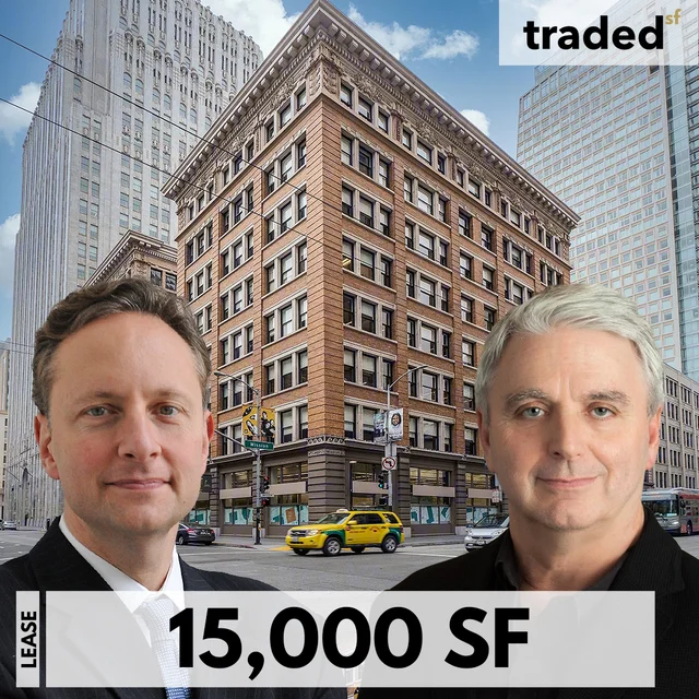 Matt M. Bronfman Of Jamestown LP Leases 15000 SF Office To John Riccitiello Of Unity Technologies