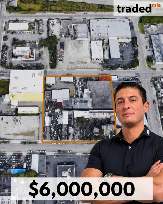 Jose Arango Purchases Industrial Property From Robert Metzler For $6 Million In Miami