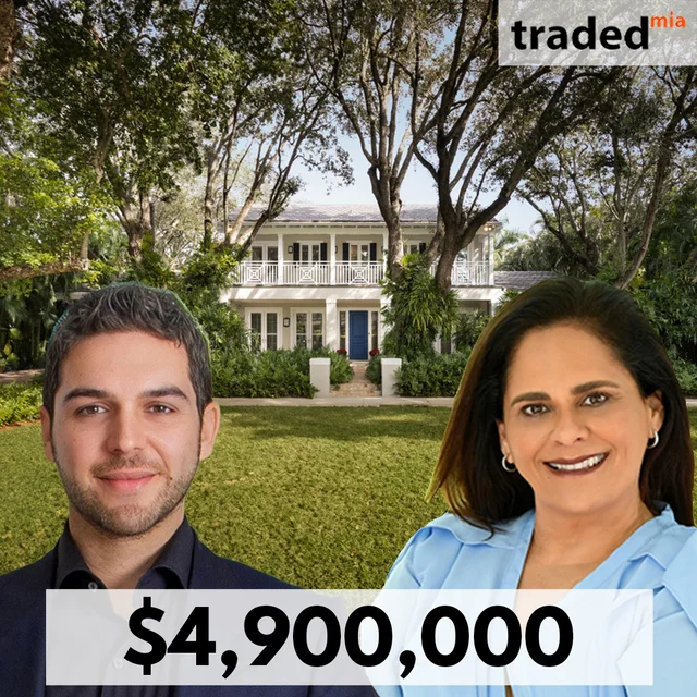 Leopoldo Baptista And Elisa Perez Acquire Coral Gables Single Family From Alvaro Hernandez For $4.9M