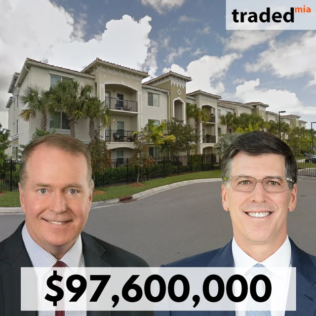 Michael Levy Of Crow Holdings Acquires 376-Unit Multifamily Asset In Davie For $97.6M