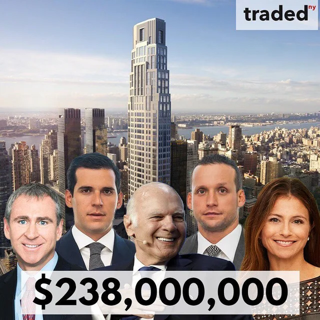 Ken Griffin Acquires $238M Penthouse Apartment At 220 Central Park South