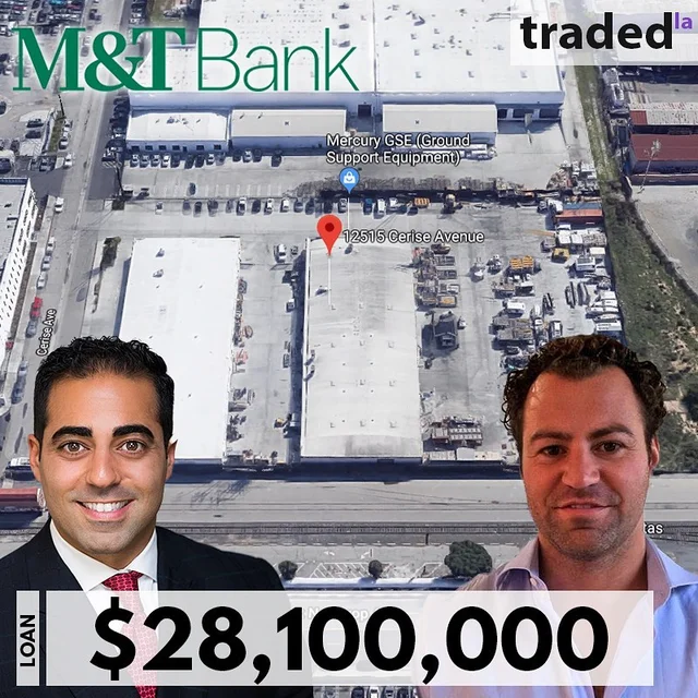 Vella Group Secures $28.1M Loan For Industrial Property In Hawthorne
