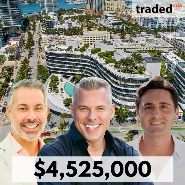 David Pulley Of Douglas Elliman Acquires Miami Beach Condo For $4.525M
