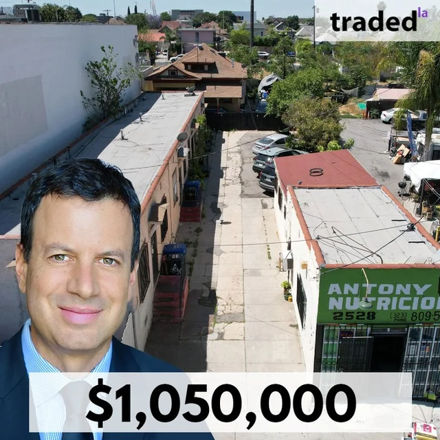 Joseph Golshan Acquires Mixed-Use Property In Boyle Heights For $1.05M