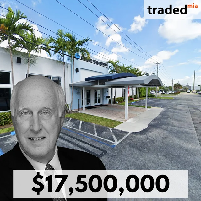 Lakesedge AIC LLC Acquires Doral Commercial Property For $17.5M From Seller Stephen H. Smith