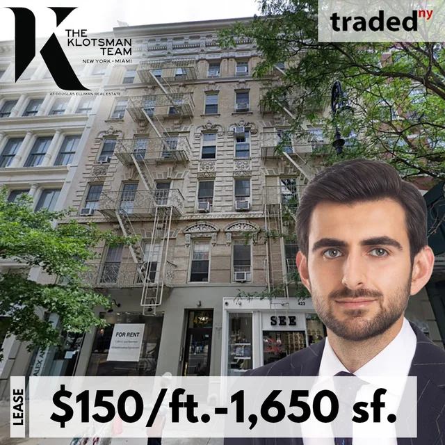 Antidote SoHo Leases Retail Space In Soho At 425 W. Broadway With Broker Neal Klotsman - Douglas Elliman