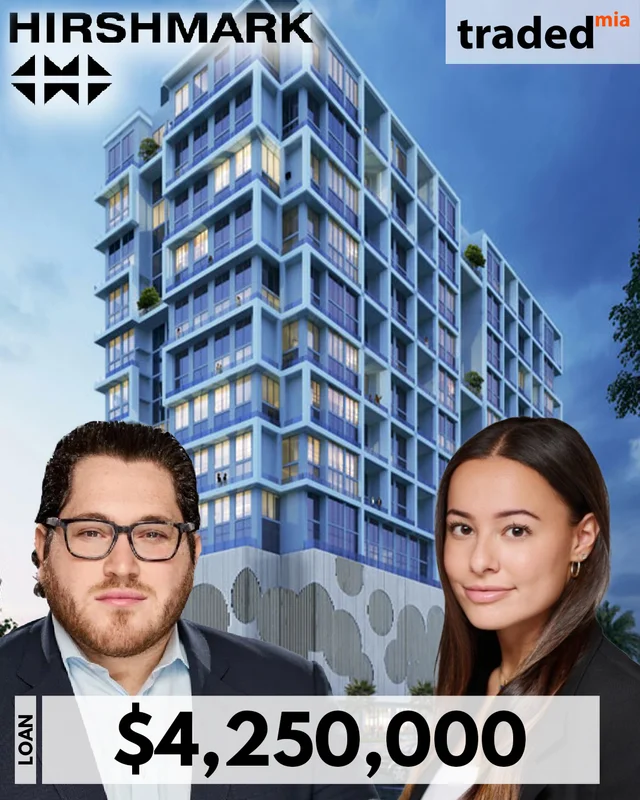Edwin Gelman & Britney Shenkman Of Hirshmark Capital Provide $4,250,000 Refinance Loan In North Miami Beach