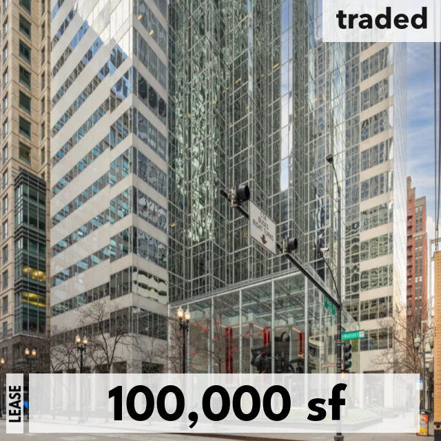 Multi-Employer Property Leases 100,000 Sq Ft Office Space In Chicago