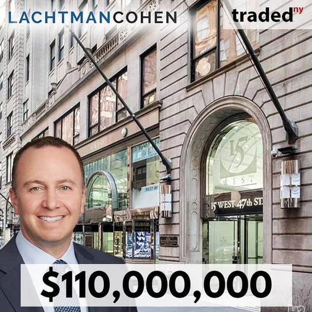 David R. Lachtman, Esq. Represents Seller In Office Sale In Diamond District