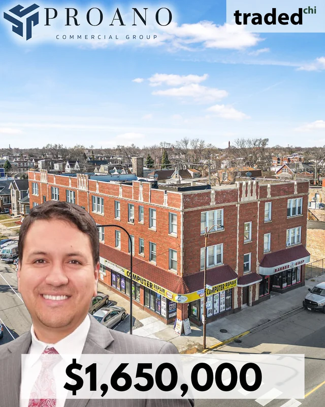 Paul Proano Of Coldwell Banker Represents Buyer In $1.65M Mixed-Use Sale In Cicero