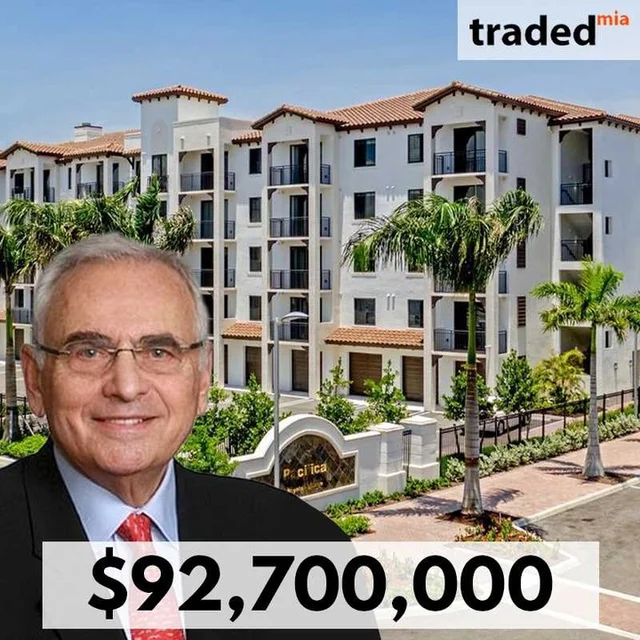 Walton Street Capital Acquires Pacifica Apartments In Boynton Beach For $92.7M