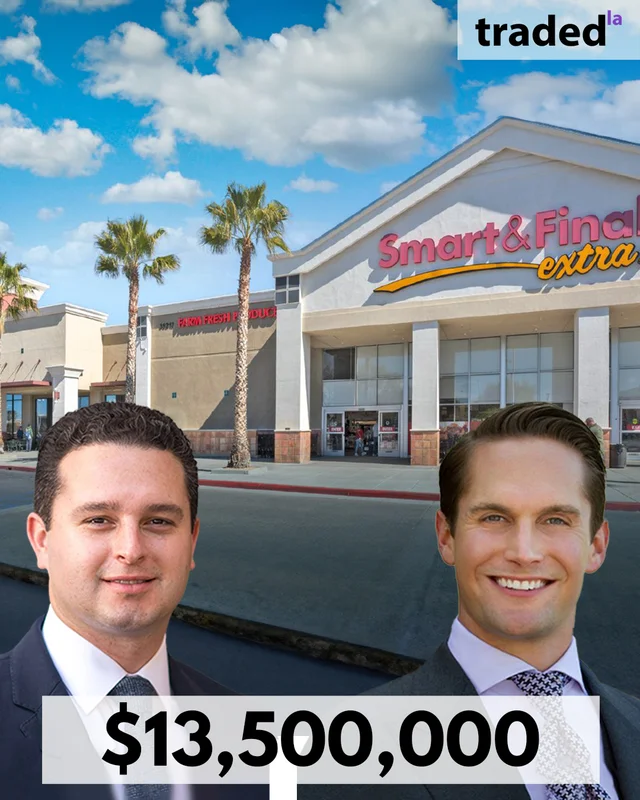 SRS Real Estate Partners Represents Sale Of Retail Property In Palmdale For $13.5M