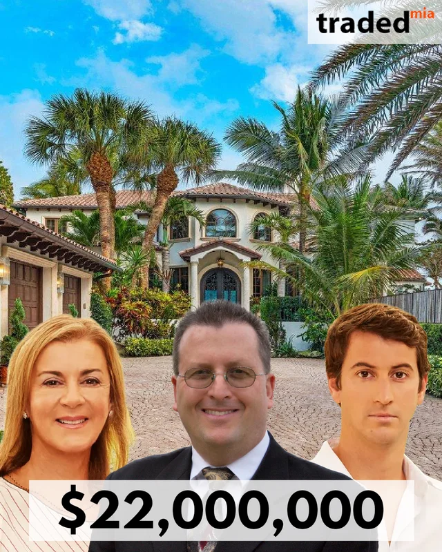 Henry And Vanessa Rosen Acquire Gulf Stream Oceanfront Mansion From Aogan Darra O’Haolain For $22M
