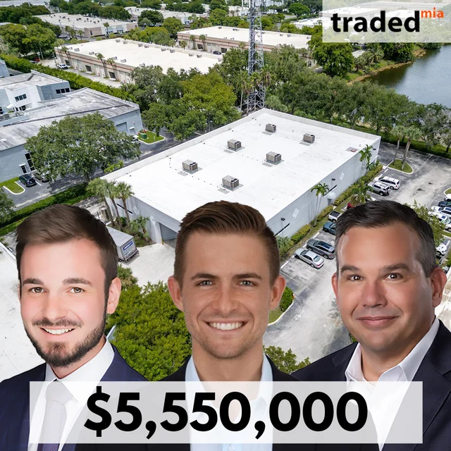 Jack Dell'Accio Acquires Industrial Property In Boca Raton For $5.55 Million With Representatives Mark M. Rubin & Bastian Schauer