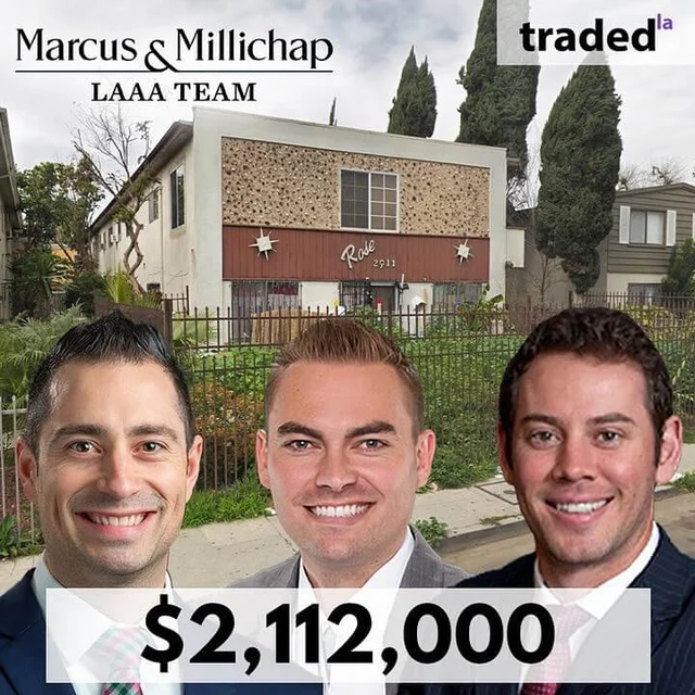 Marcus & Millichap LAAA Team Sells Multifamily Property On Chariton Street In Los Angeles For $2.1M