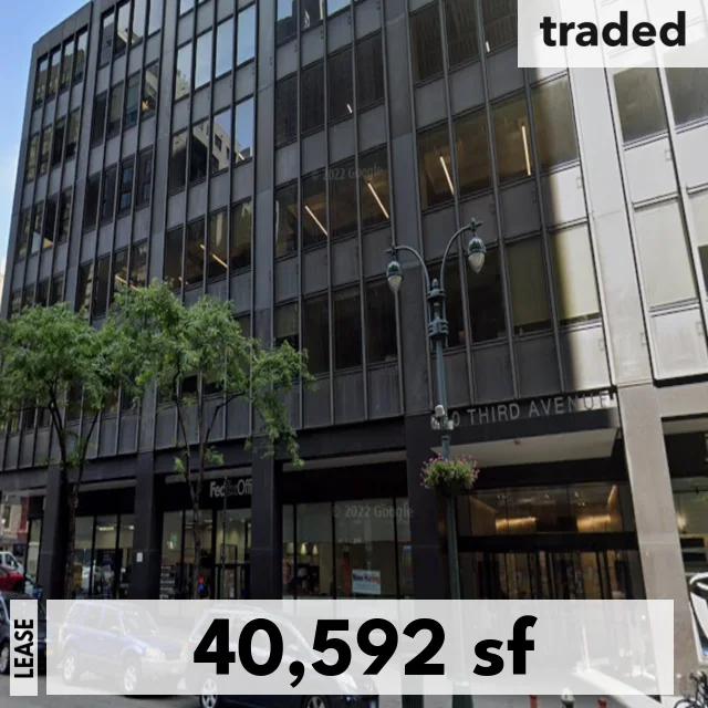 Polsinelli PC Leases 40592 Sq Ft At 600 3rd Ave New York From L&L Holding Company