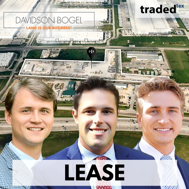 Martin Grossman, David Guinn & Keaton Duhon Lease Industrial Property In Irving