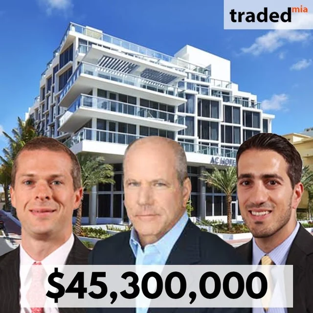 TPG Acquires Miami Beach Hotel On Collins Avenue For $45.3M From Seller Robert Finvarb