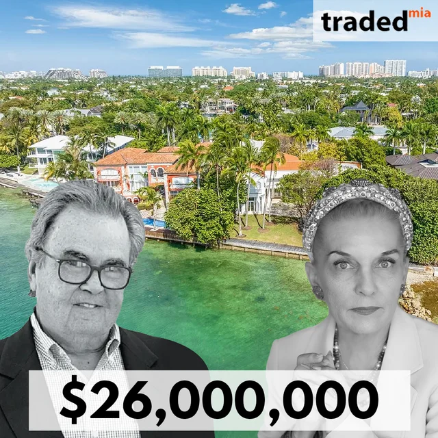 Carlos De La Cruz Sr. Sells Waterfront Mansion At 5 Harbor Point In Key Biscayne For $26M
