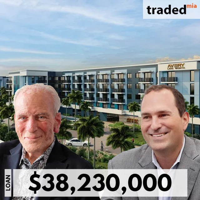 Avery Lake Worth Lake Worth Beach Development Site Secures $38.23M Construction Loan From American Equity Investment Life Insurance Co