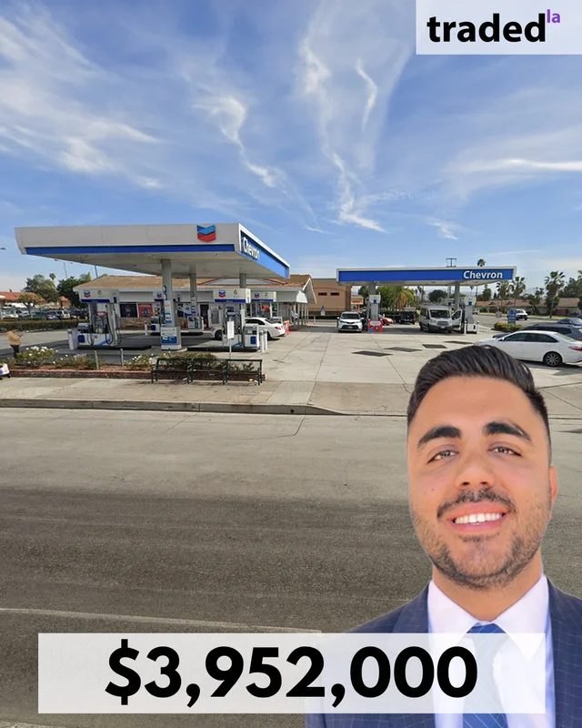 George Pearson Acquires Chevron Extra Mile Retail Asset In Anaheim From Kiran Jay For $3.95M