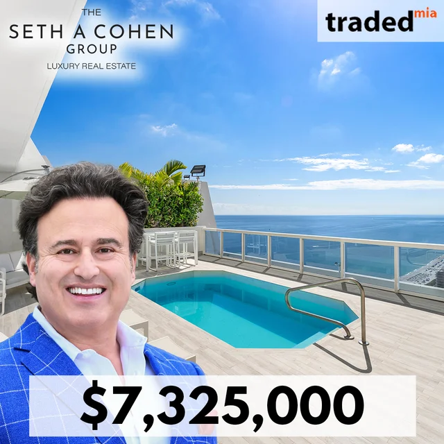 Seth A Cohen Of Brown Harris Stevens Facilitates $7.325M Sale Of Condo In Miami Beach