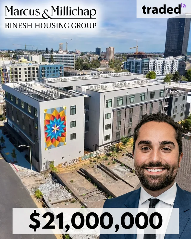 Eymon Binesh Of Binesh Housing Group Represents Sale Of The Amelia Multifamily In Oakland For $21M