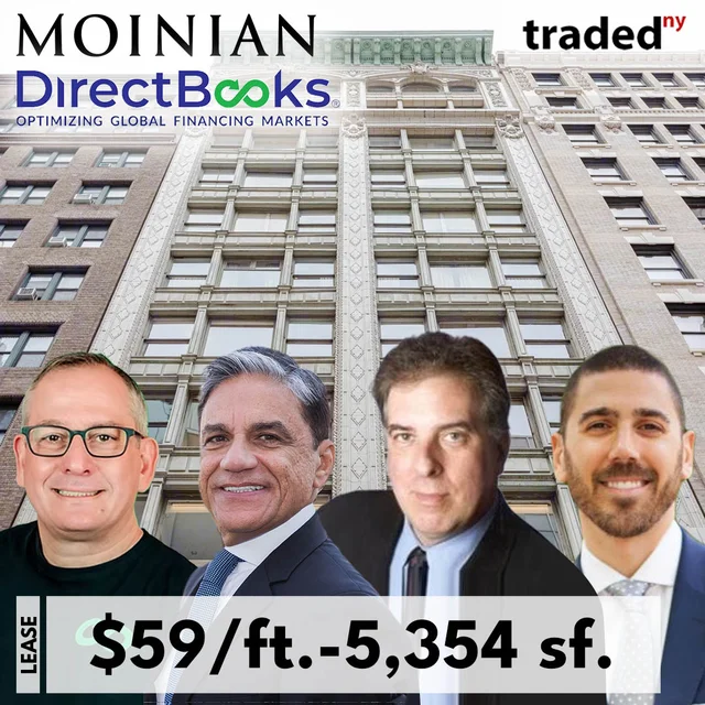 Joseph Moinian Of Moinian Group Leases Office Space To DirectBooks On Madison Avenue