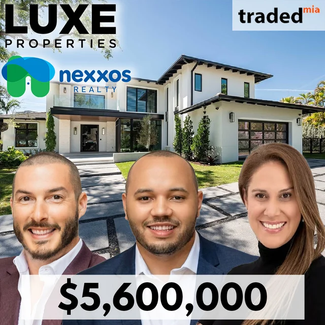 Christian Gornail And Victor Camero Of Luxe Properties Represent Buyer In $5.6M Pinecrest Sale