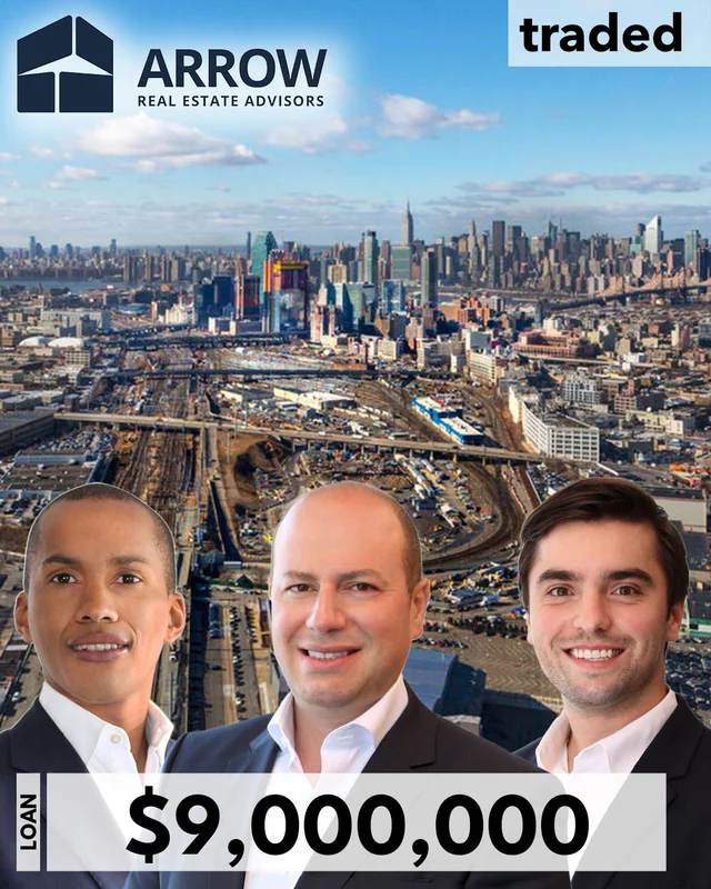 Morris Betesh, Omar Ferreira & Jacob Petrovic Of Arrow Real Estate Advisors Secures $9M Acquisition Loan For Development Site In Long Island City