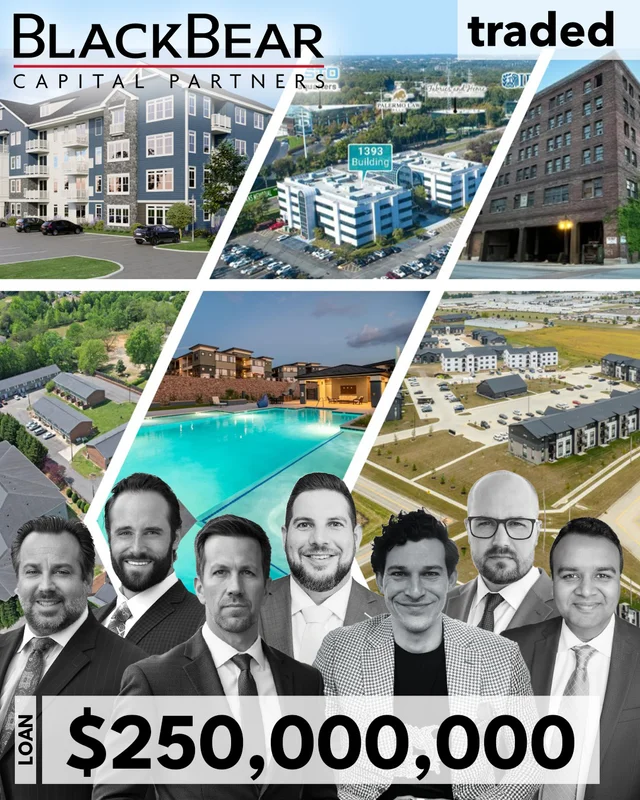 Black Bear Capital Partners ("BBCP") successfully arranged six transactions, securing a combined $250 million in financing.