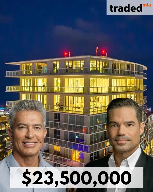 Eddy Martinez And Roland Ortiz Facilitate $23.5M Sale Of Miami Beach Condo At Icon South Of Fifth