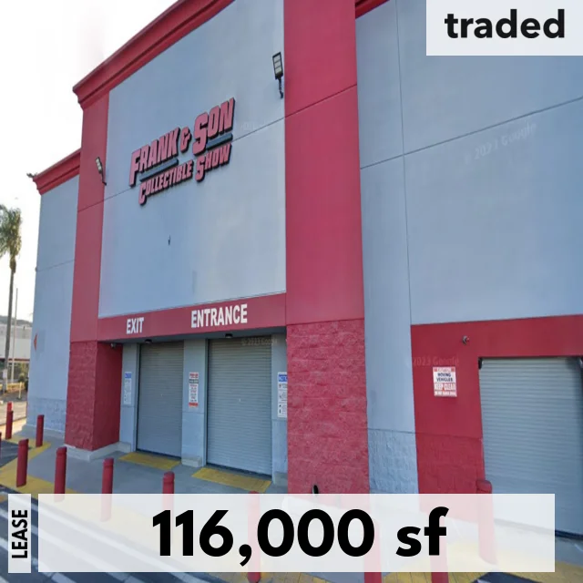 Frank & Son Collectible Show Leases 116000 Square Feet At Kornland Building In La Puente