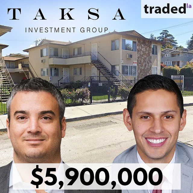 Taksa Investment Group Acquires Multifamily Property In Echo Park For $5.9M