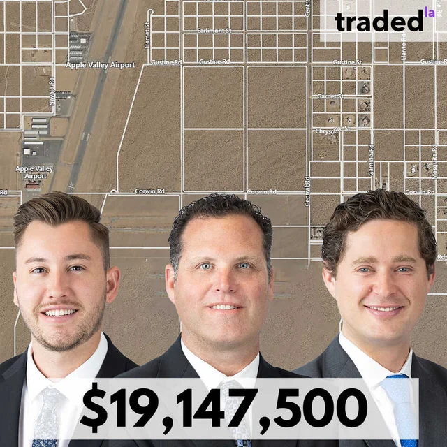 Lake Creek Industrial Acquires Apple Valley Industrial Property For $19.1M