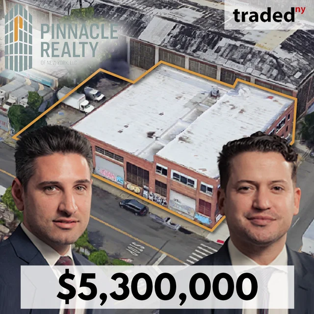 Edgar Millan Purchases Industrial Property From Allen Rashidzada For $5.3M In Bronx